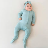 Kyte Baby | Zippered Footie Sleeper | Glacier