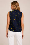 Pink Martini | Becky Lemon Top | Navy