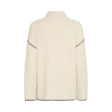 B Young | Byomea Roillneck Jumper | Birch Melange