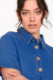 24Colours | Denim Button Up Dress