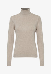 B.Young | Bymmpimba1 Roll Neck | Cement Melange