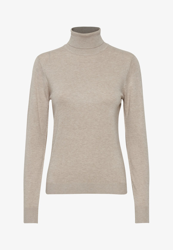 B.Young | Bymmpimba1 Roll Neck | Cement Melange