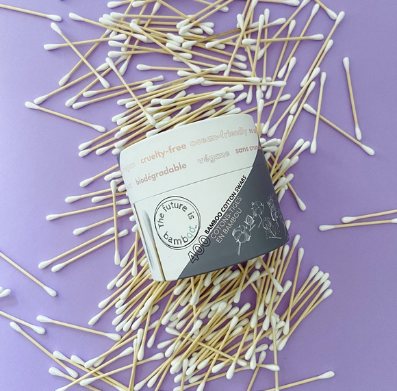 The Future is Bamboo - Biodegradable Cotton Swabs - 400 count