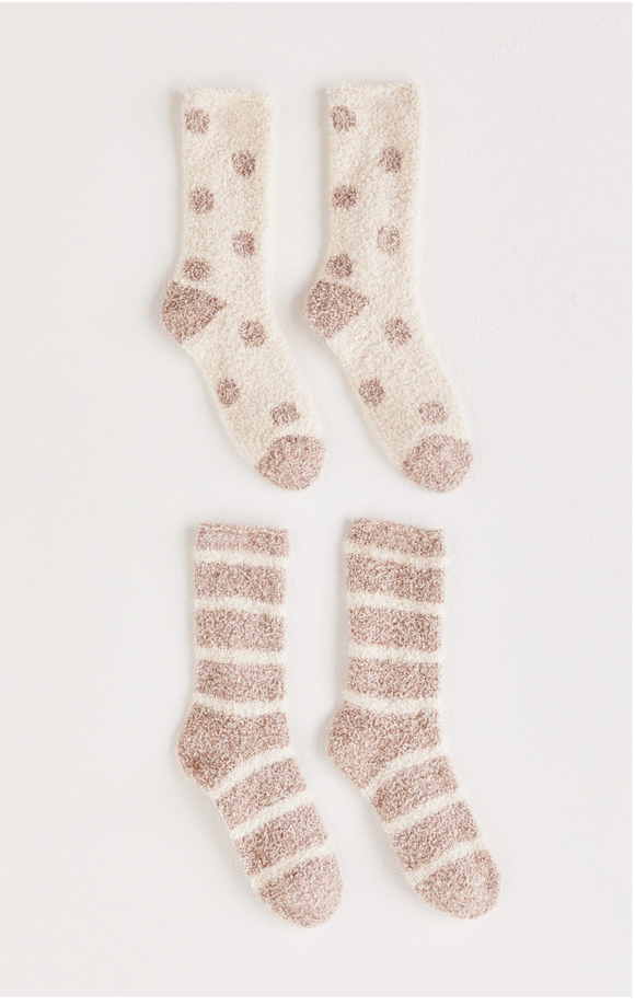 Z SUPPLY | Plush Socks |  2 Pack