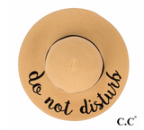 C.C | SUN HATS | Quotes