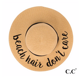 C.C | SUN HATS | Quotes