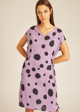 Pepaloves | Dots Short Dress + Lilac