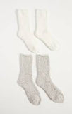 Z SUPPLY | Plush Socks |  2 Pack
