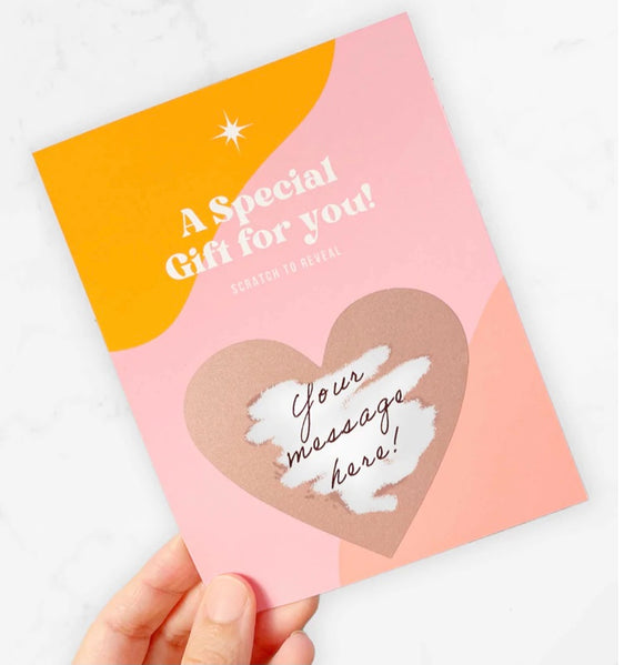 Curated For You | Scratch to Reveal Cards