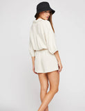 Gentle Fawn | CHARLOTTE ROMPER | Linen