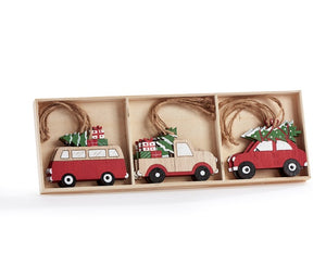 Giftcraft l Boxed Vehicle Ornaments