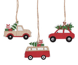 Giftcraft l Boxed Vehicle Ornaments