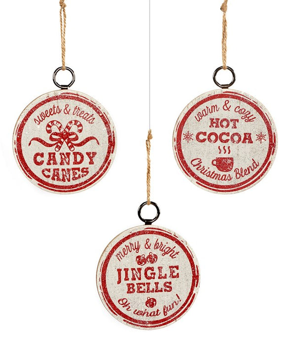 Giftcraft l Disc Ornament