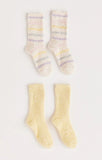 Z SUPPLY | Plush Socks |  2 Pack