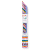 Swig | TALL Reusable Straws With Cleaning Brush (6) 10.5in